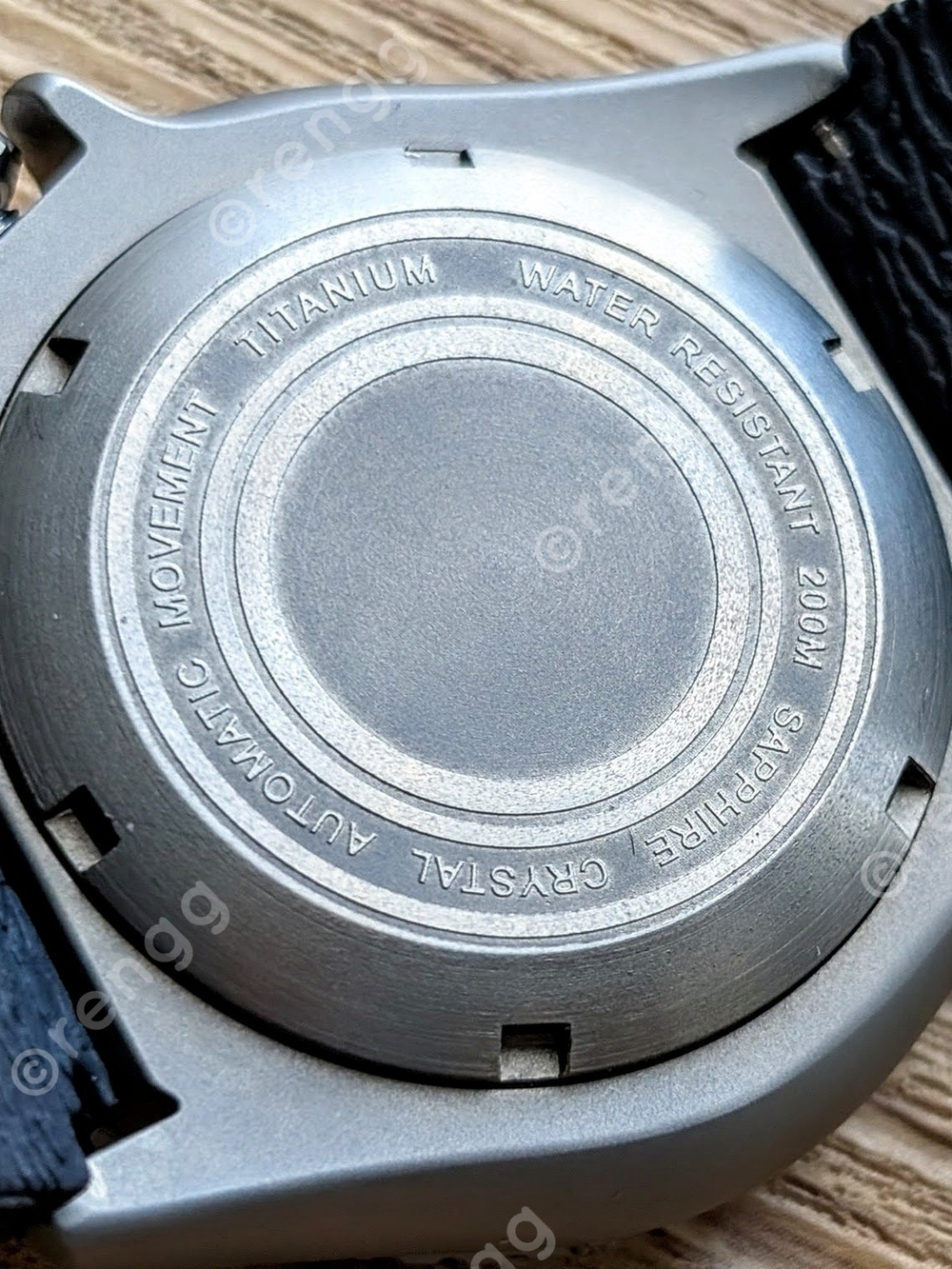 Titanium Seiko Pepsi Automatic Diver Mod Watch 42mm Sapphire AR Coated 24jewels - Picture 10 of 11